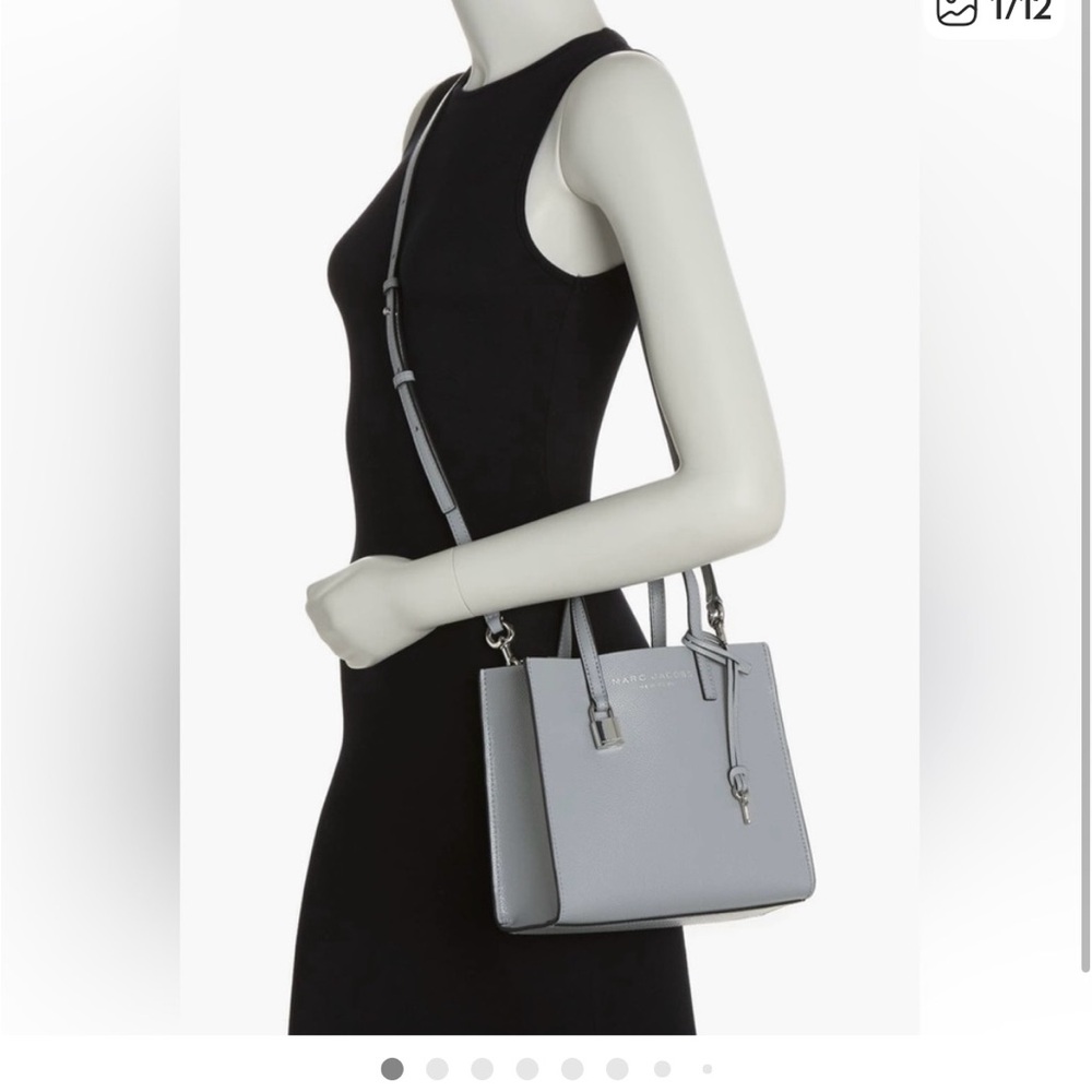 Elegant Gray Marc Jacob’s Handbag